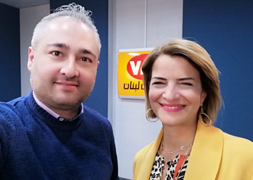 Joelle Abou Farhat Rizkallah, CO-founder of fiftyfifty interview on “Hadisak bi Mahalo”, Radio Voix Liban VDL .