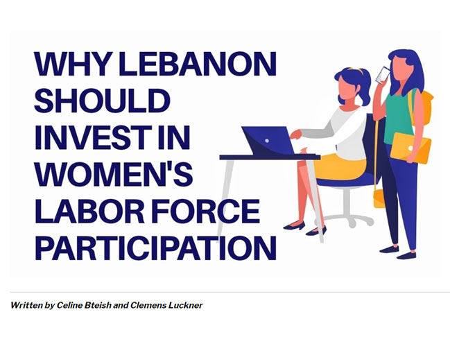 Why Lebanon should invest in women’s labor force participation