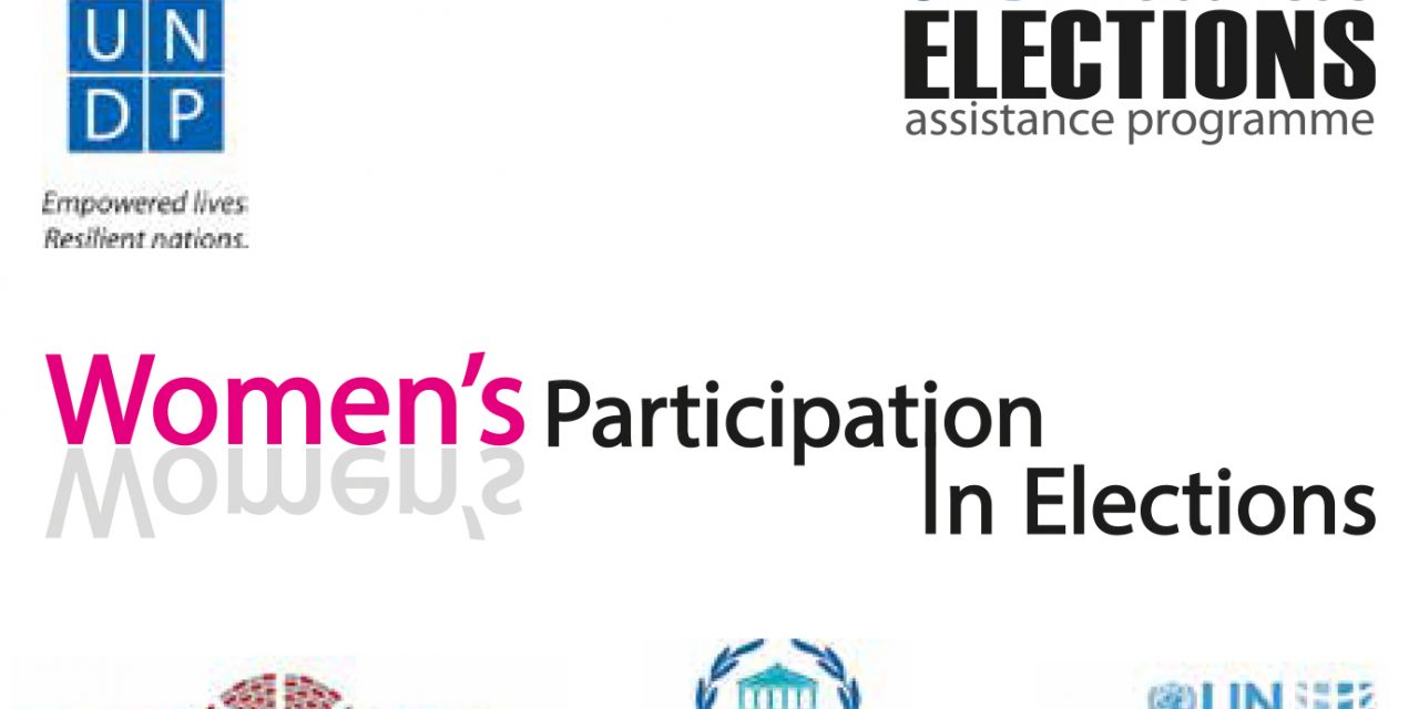 Women’s participation in elections – statistics