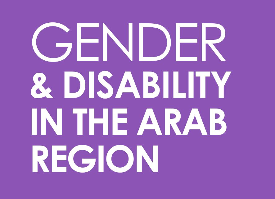 Gender and Disability in the Arab region